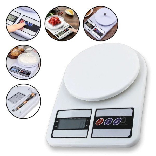 Balança Digital de Cozinha Precisão Cozinha 10kg Nutriç - Modelo Profissional Garantia 90 Dias