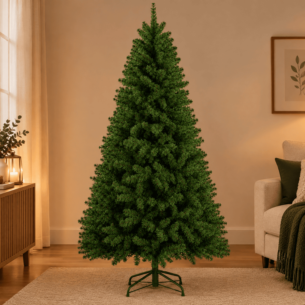 Árvore De Natal 1,50m Pinheiro 500 Galhos Premium Tradicional Verde